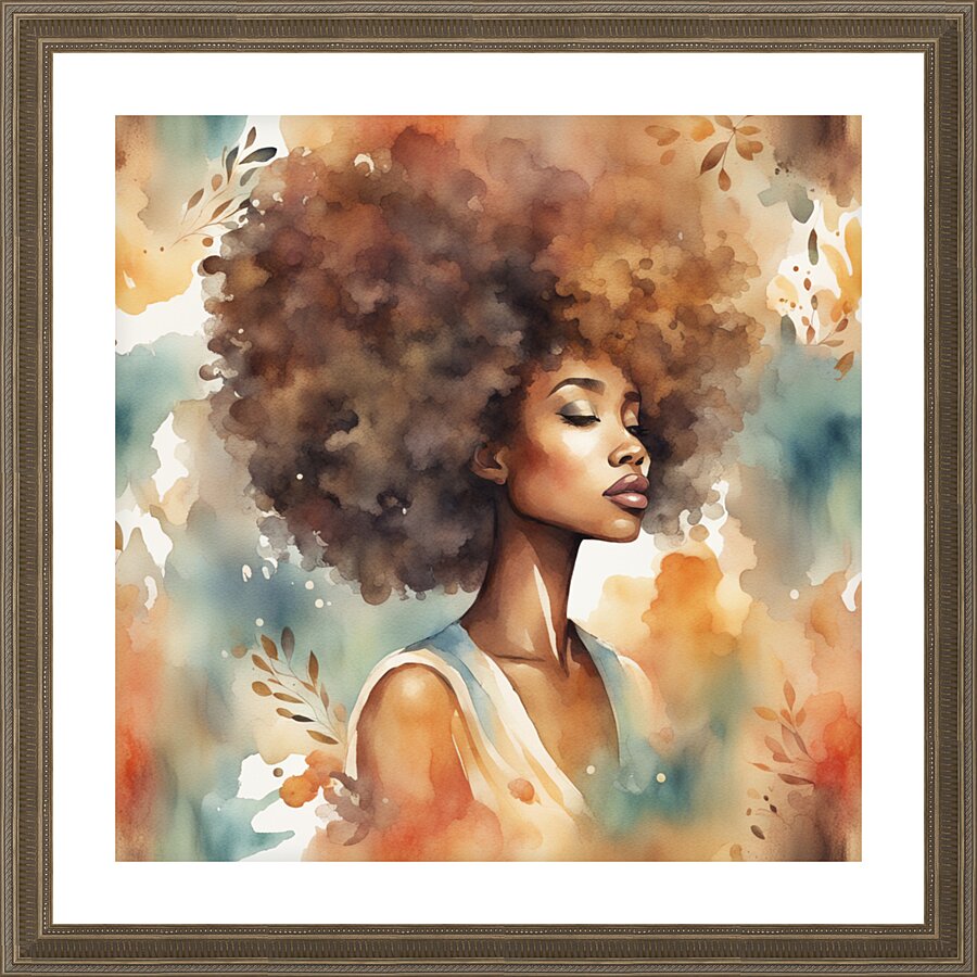 Melanin Magic  38 Picture Frame print