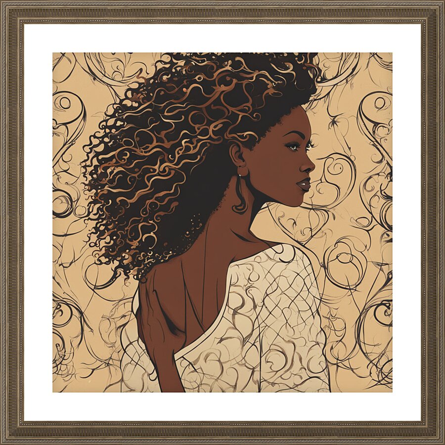 Melanin Magic  40 Picture Frame print