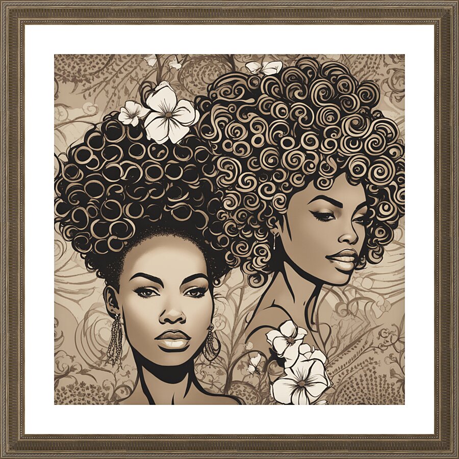 Melanin Magic  41 Picture Frame print