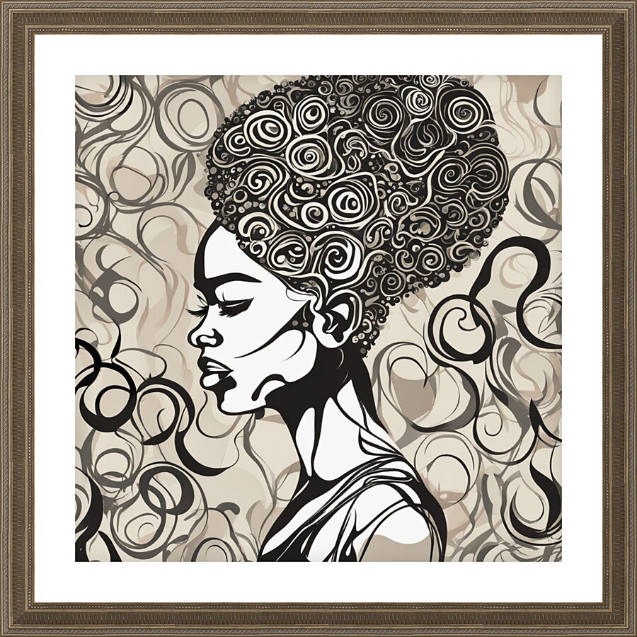 Melanin Magic  44 Picture Frame print