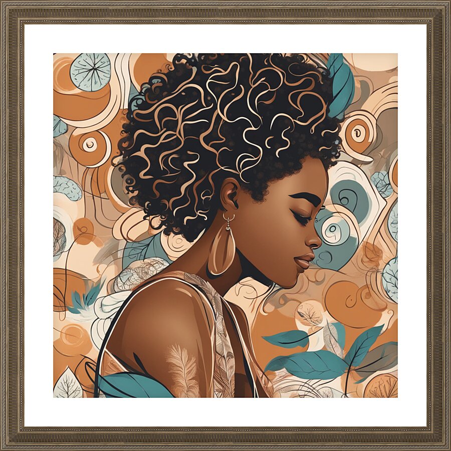 Melanin Magic  47 Picture Frame print