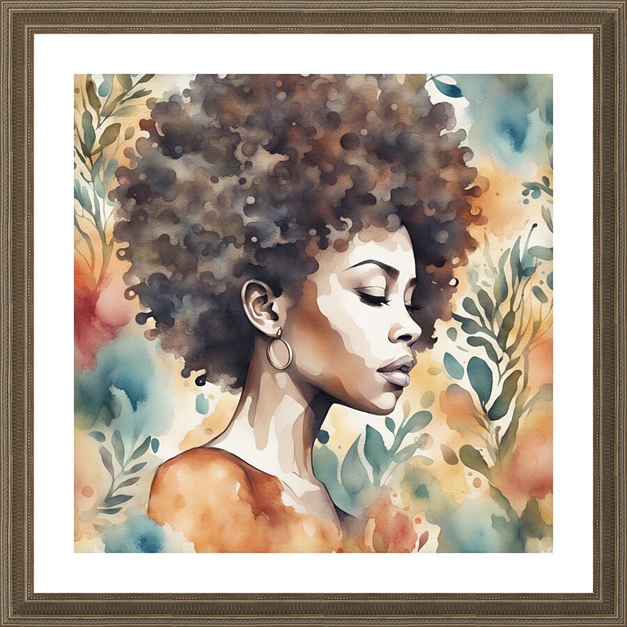 Melanin Magic  53 Picture Frame print