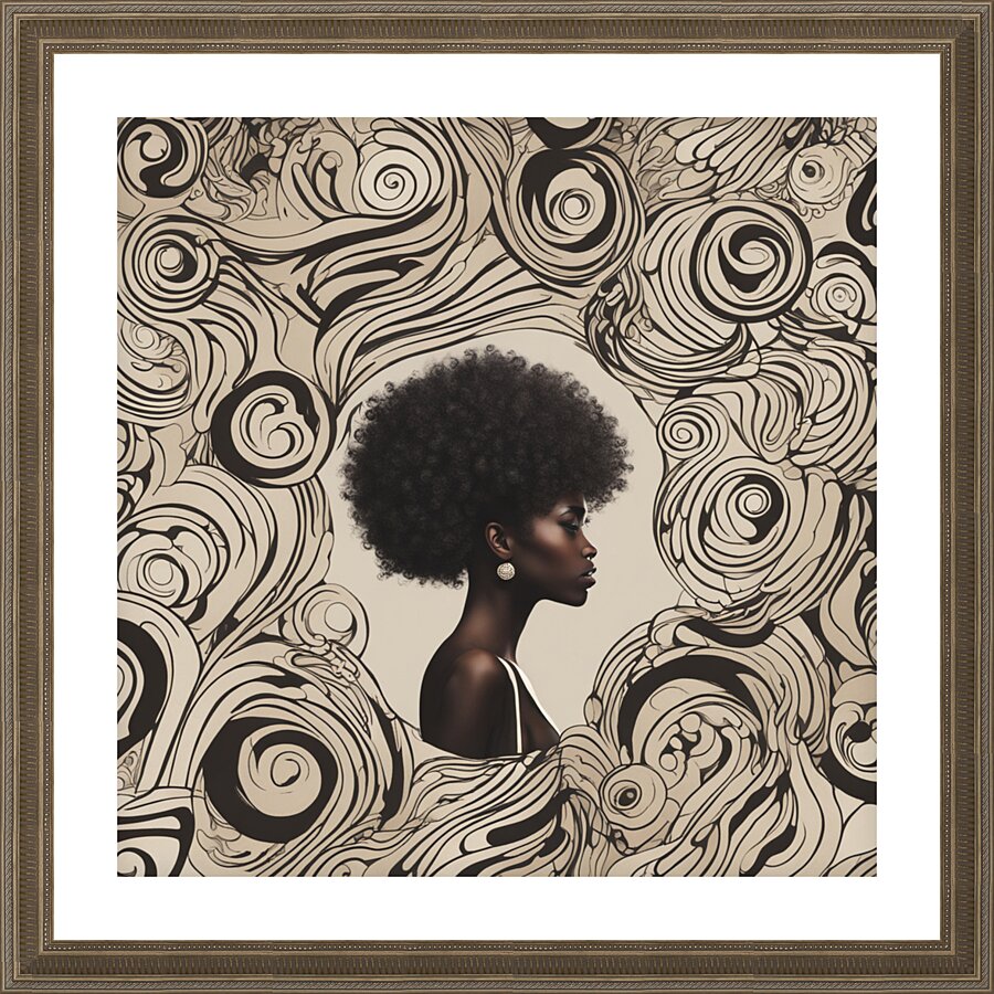 Melanin Magic  60 Picture Frame print