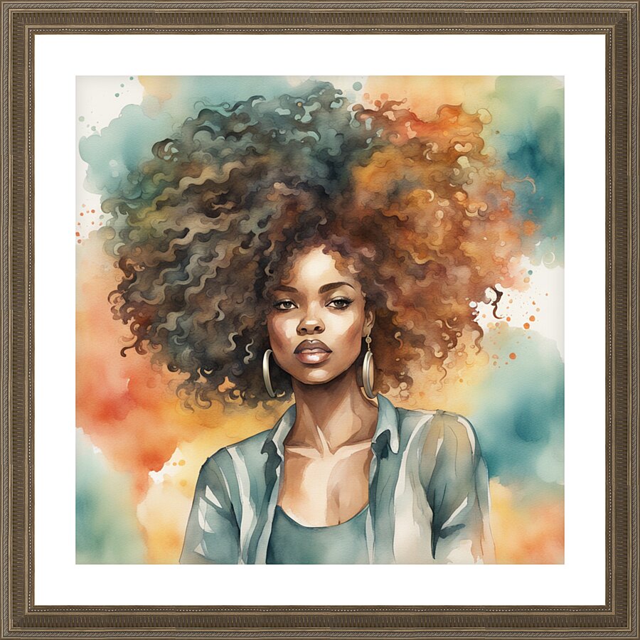 Melanin Magic  61 Picture Frame print