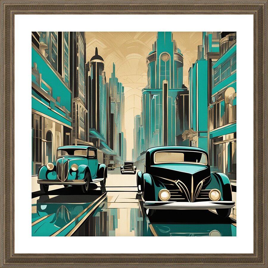 The Artful Gallery 4 Picture Frame print