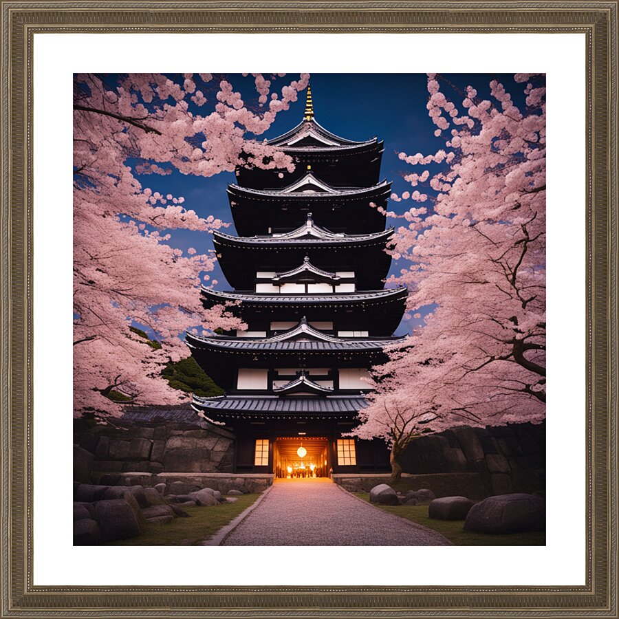 The Artful Gallery 6 Picture Frame print