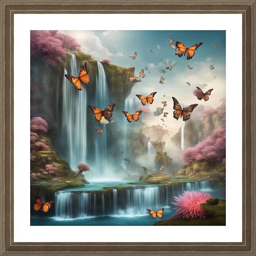 The Artful Gallery 14 Picture Frame print