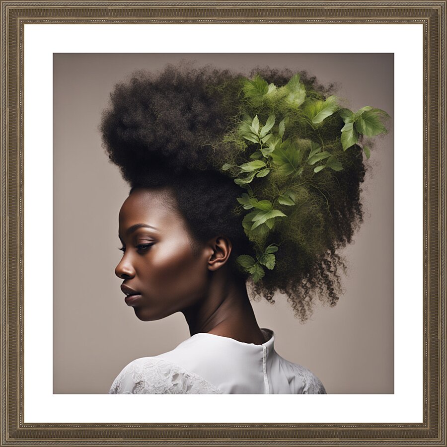 Melanin Magic  2 Picture Frame print