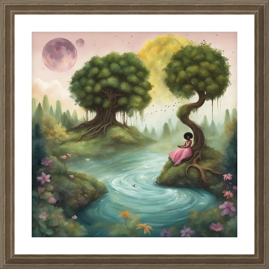 Melanin Magic  4 Picture Frame print