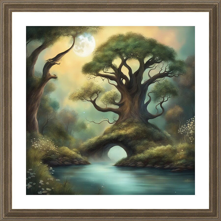 Melanin Magic  9 Picture Frame print