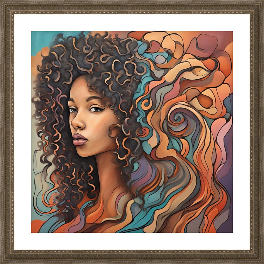 Melanin Magic  12 Picture Frame print