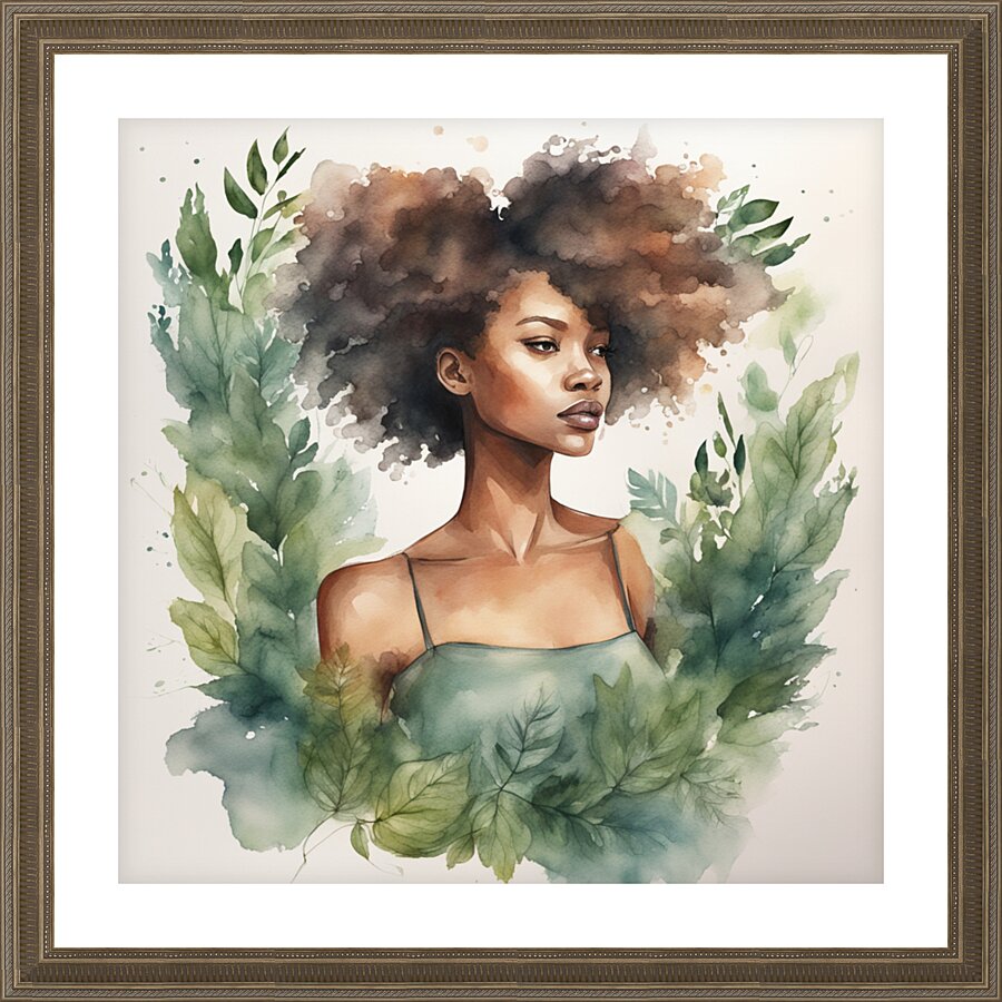 Melanin Magic  19 Picture Frame print