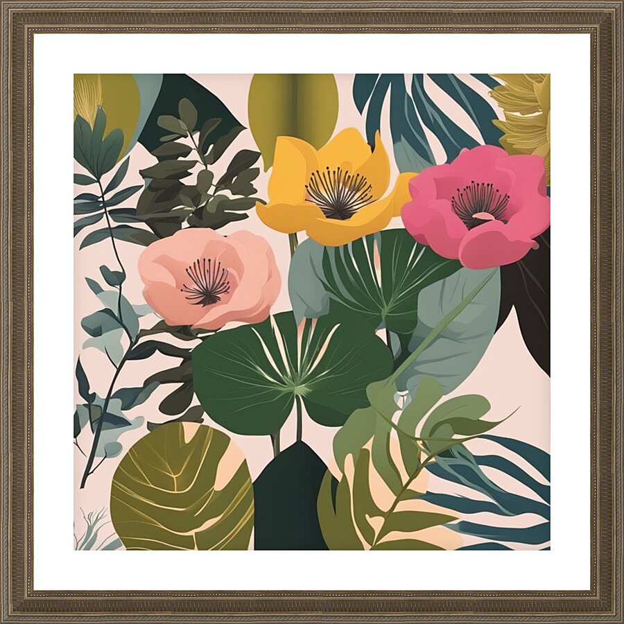 A Touch of Color: Celebrating Hue at The Artful Mane 42 Picture Frame print