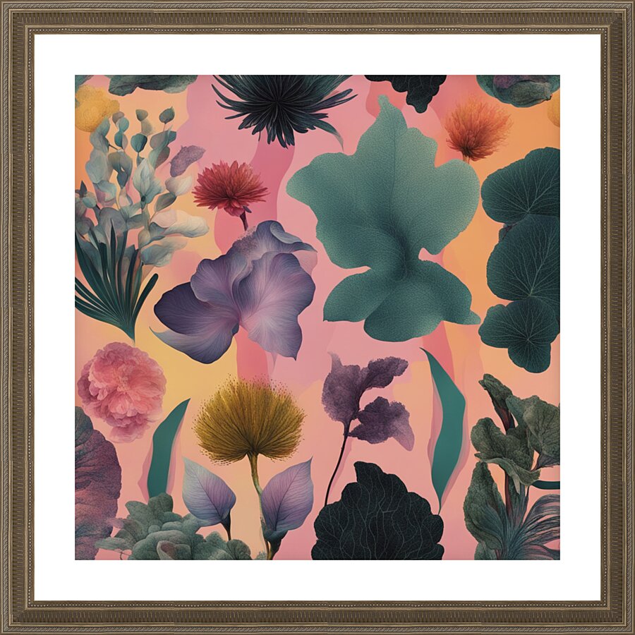 A Touch of Color: Celebrating Hue at The Artful Mane 72 Picture Frame print