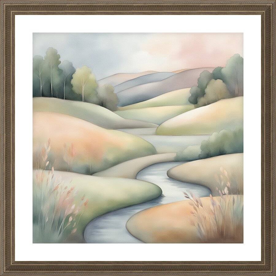 A Touch of Color 2: Celebrating Hue at The Artful Mane 1 Picture Frame print