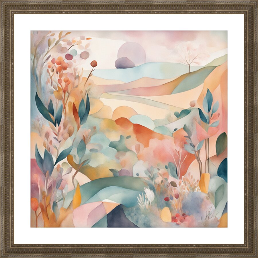 A Touch of Color 2: Celebrating Hue at The Artful Mane 32 Picture Frame print