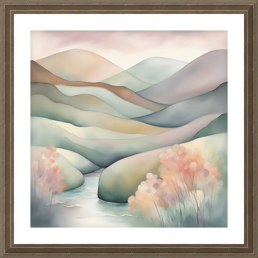 A Touch of Color 2: Celebrating Hue at The Artful Mane 38 Picture Frame print