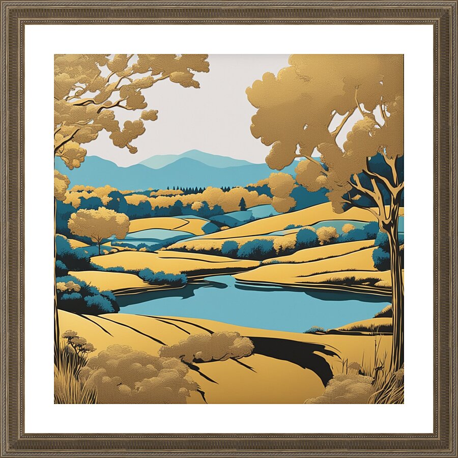 A Touch of Color 2: Celebrating Hue at The Artful Mane 57 Picture Frame print