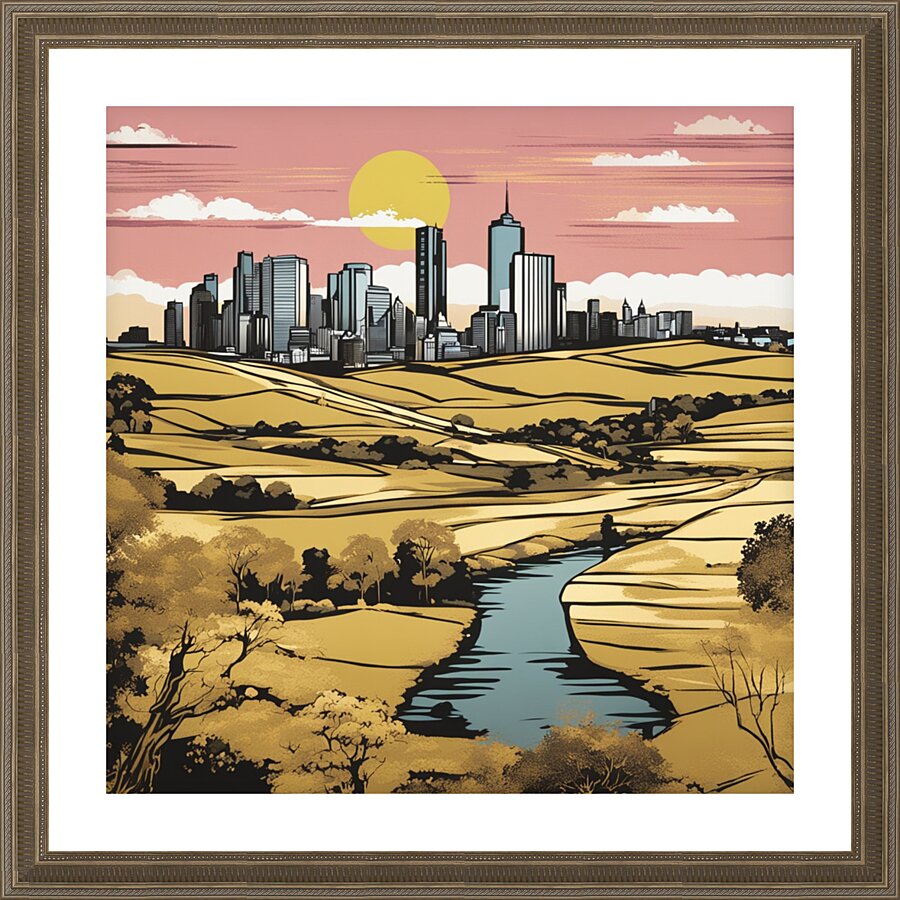 A Touch of Color 2: Celebrating Hue at The Artful Mane 68 Picture Frame print