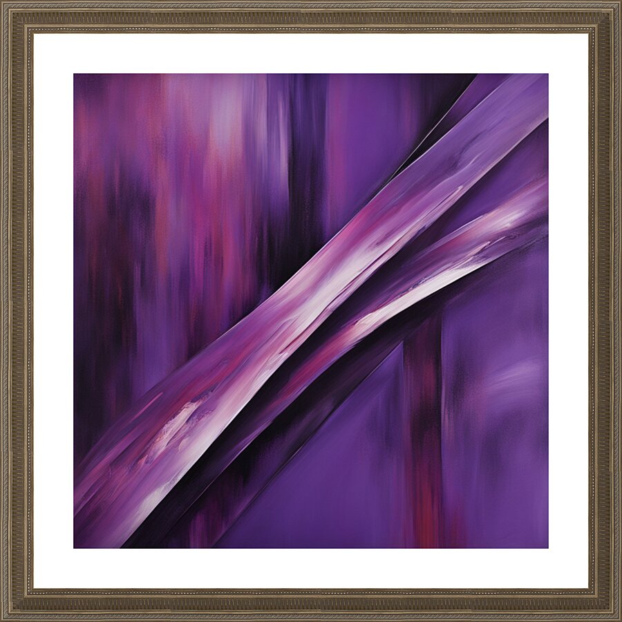 The Purle Aurora 8 Picture Frame print