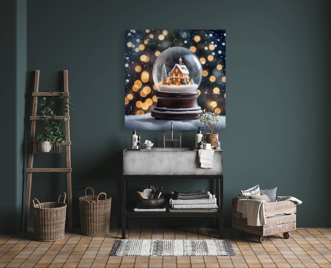 Winter Wonderland & Christmas Celebration 45 Reproduction