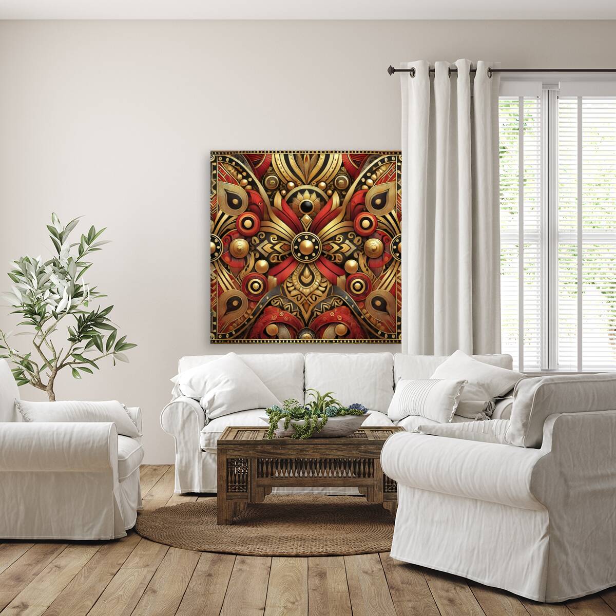 Threads of Heritage: Afrocentric Wearable Art Collection 1 2 Reproduction