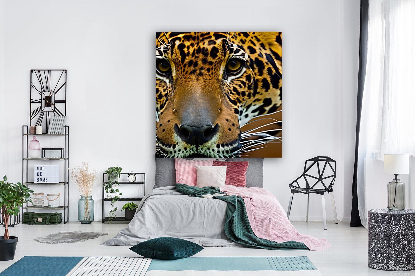 Determined. Tiger Eyes. Reproduction