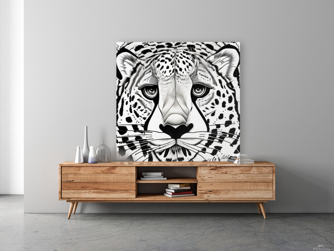 Initiated - Line Art Reproduction