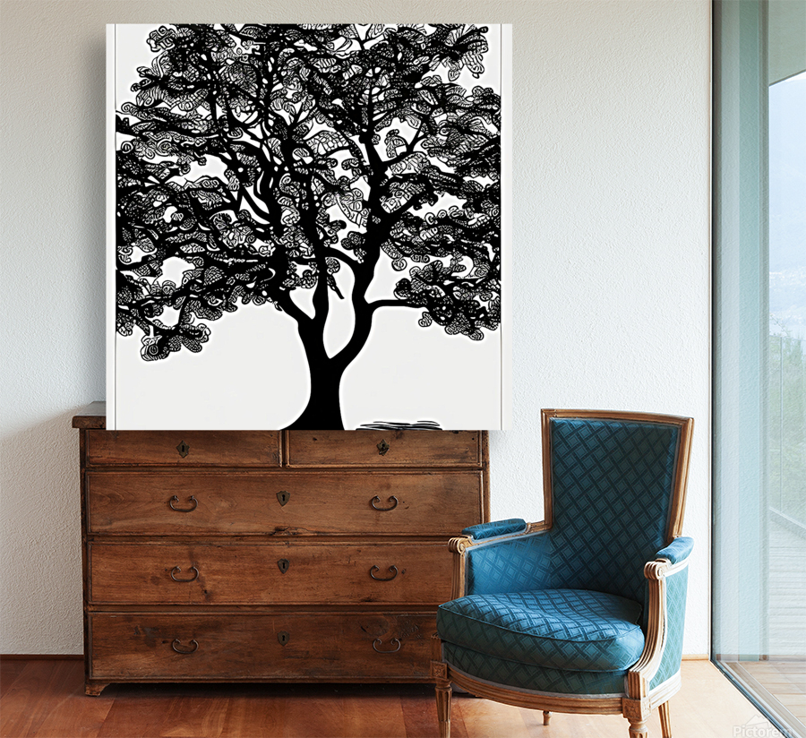 Tree of Life - Line Art Reproduction