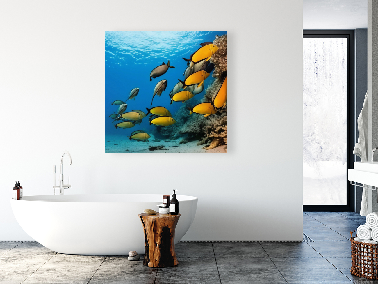 School of Fish.  Reproduction