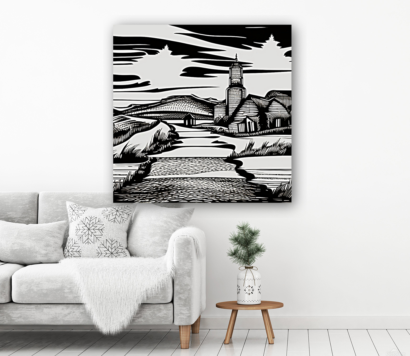 The Farm House. Reproduction