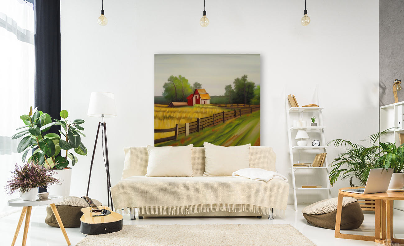 The Rural Oasis. Countryside. Reproduction