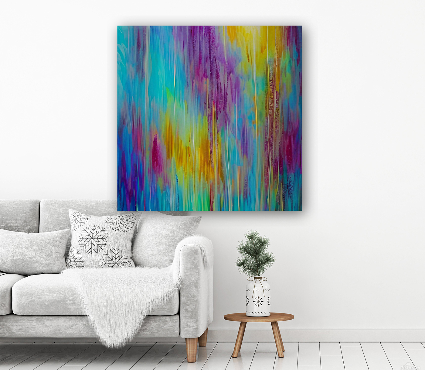 Pastels. Abstract. Reproduction