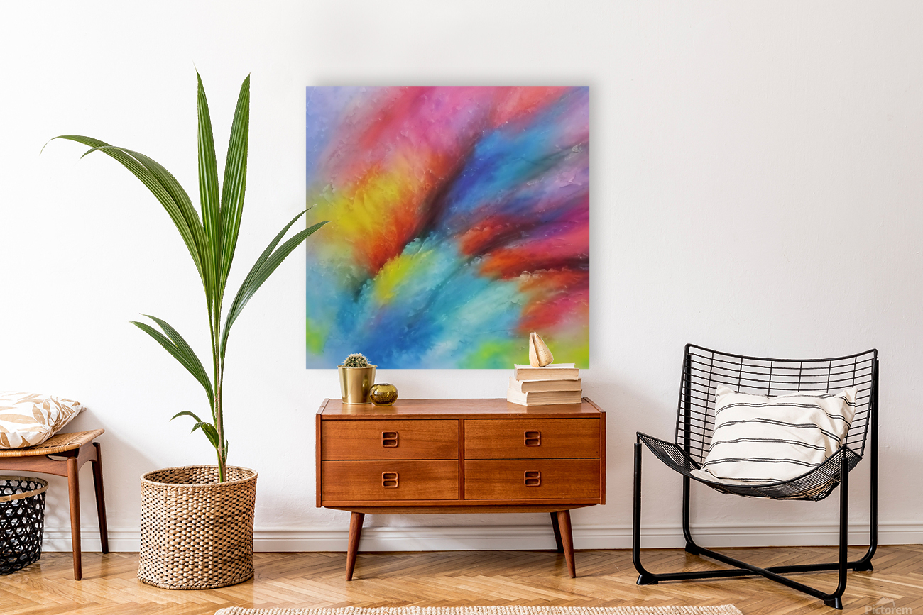 Delicate Pastels. Abstract  Reproduction