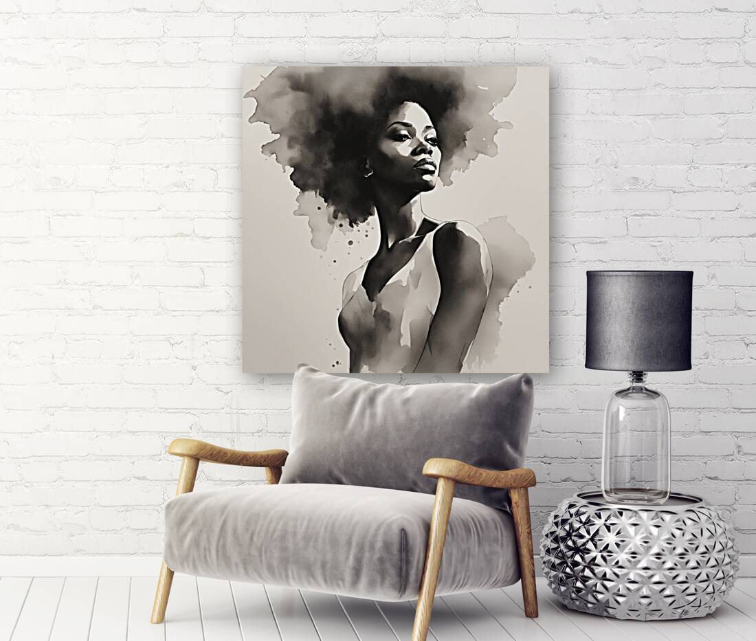 Silhouette of Strength Collection 1 - The Artful Mane 1 Reproduction