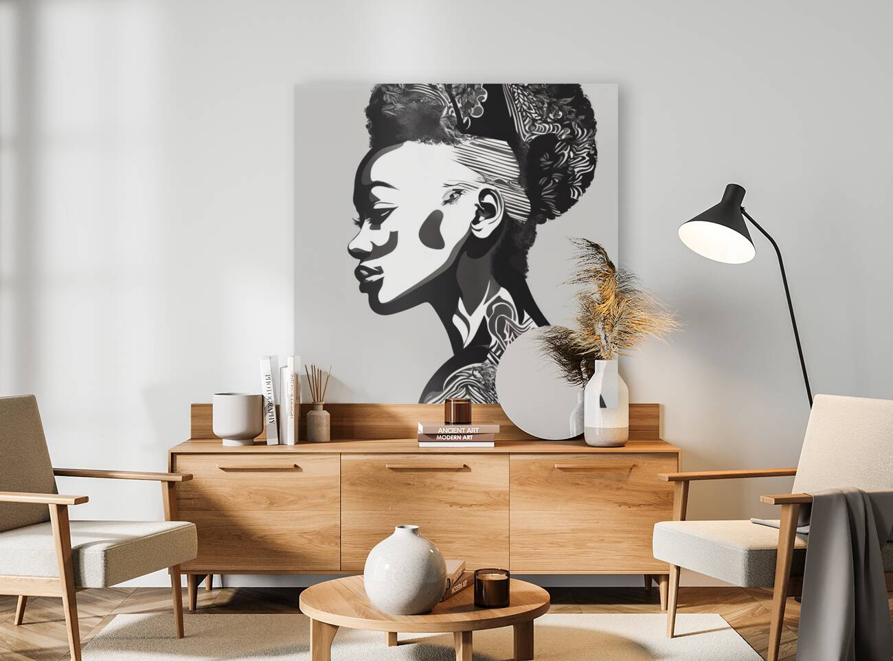 Silhouette of Strength Collection 1 - The Artful Mane 3 Reproduction