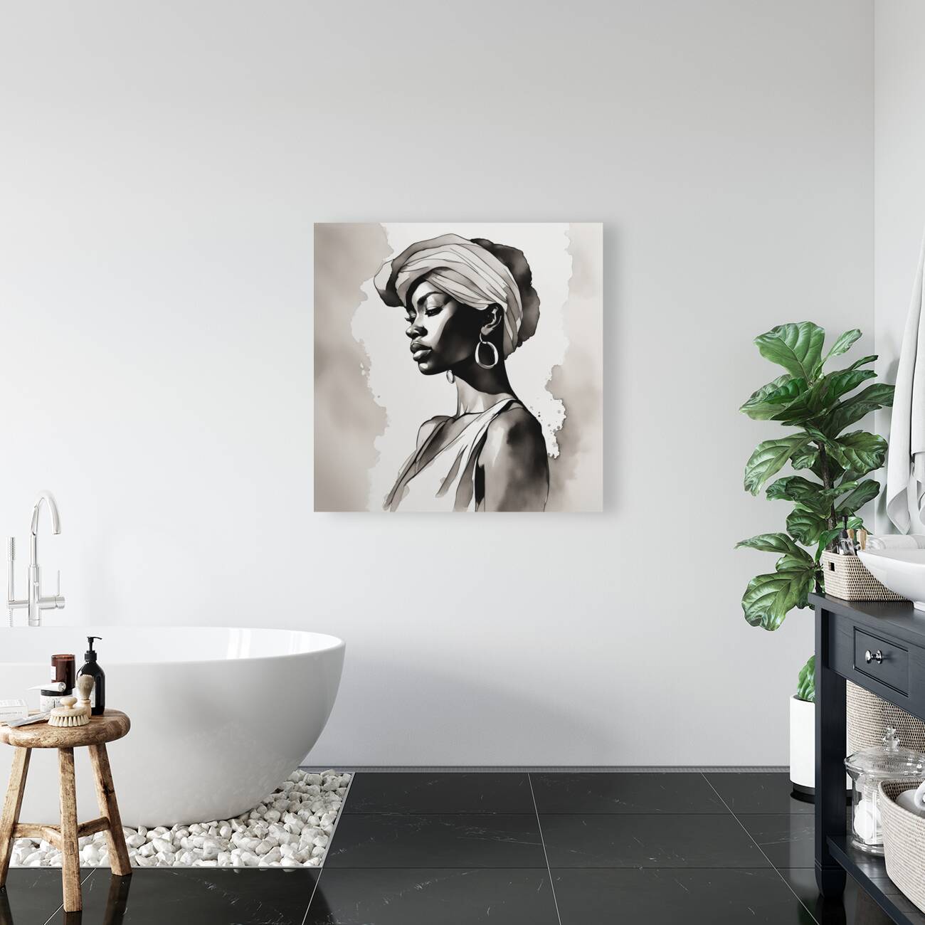 Silhouette of Strength Collection 1 - The Artful Mane 5 Reproduction