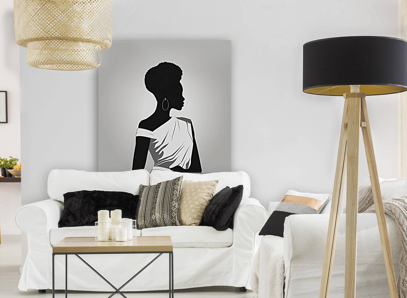 Silhouette of Strength Collection 1 - The Artful Mane 9 Reproduction