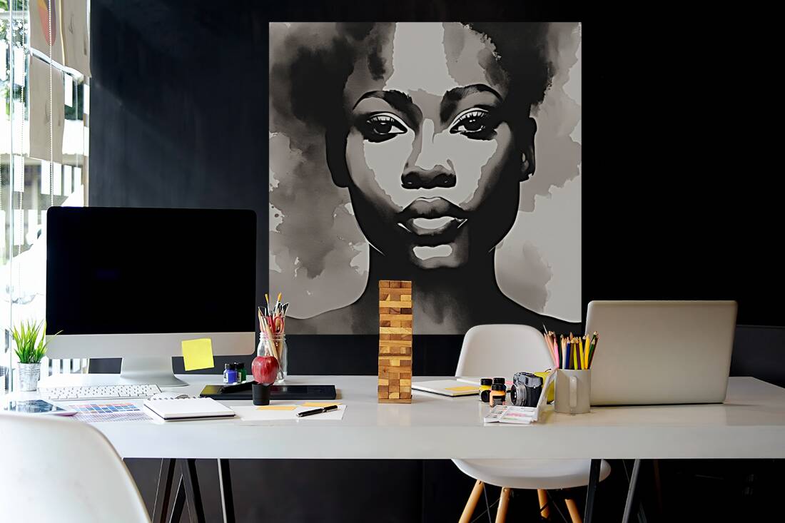 Silhouette of Strength Collection 1 - The Artful Mane 10 Reproduction