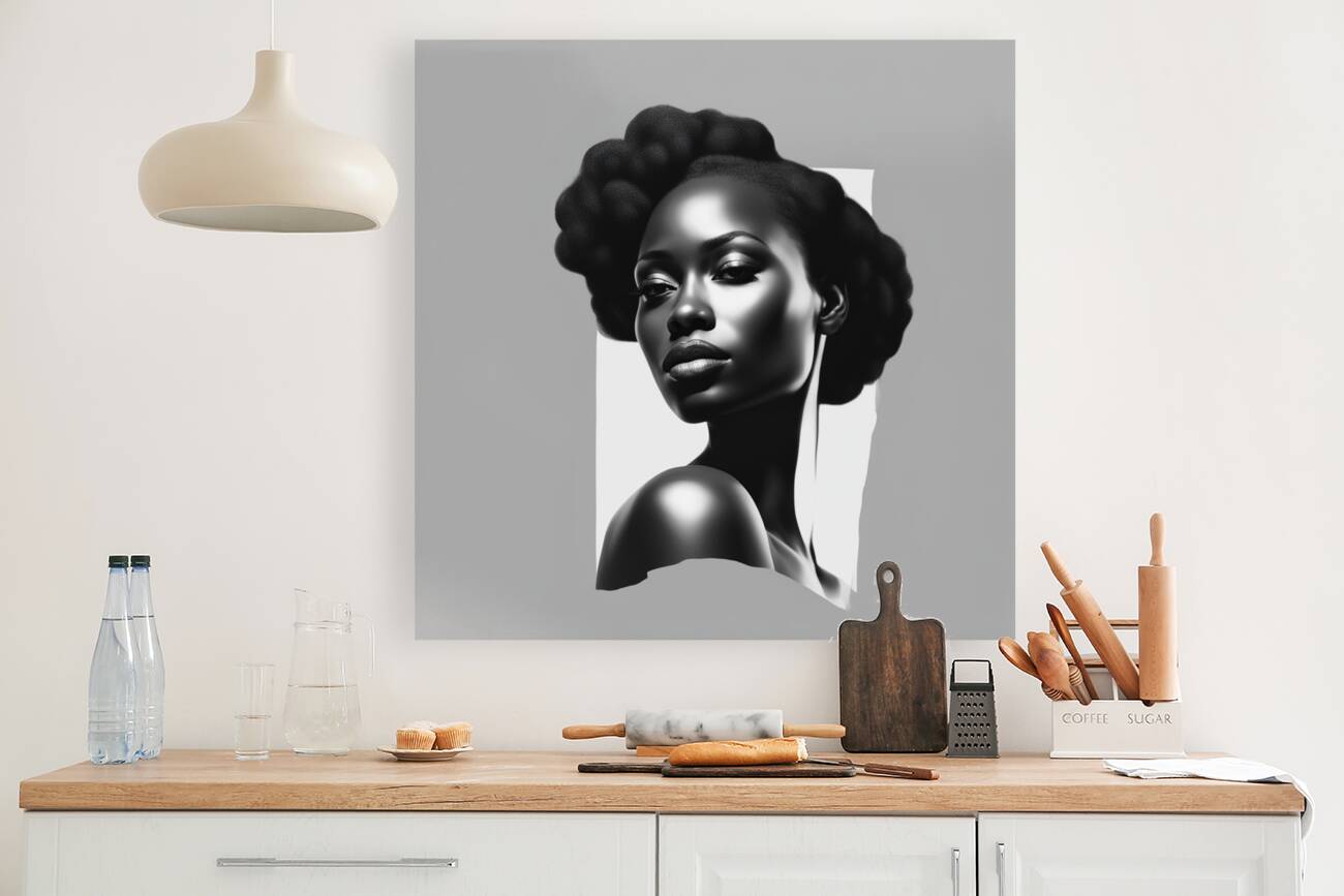 Silhouette of Strength Collection 1 - The Artful Mane 11 Reproduction