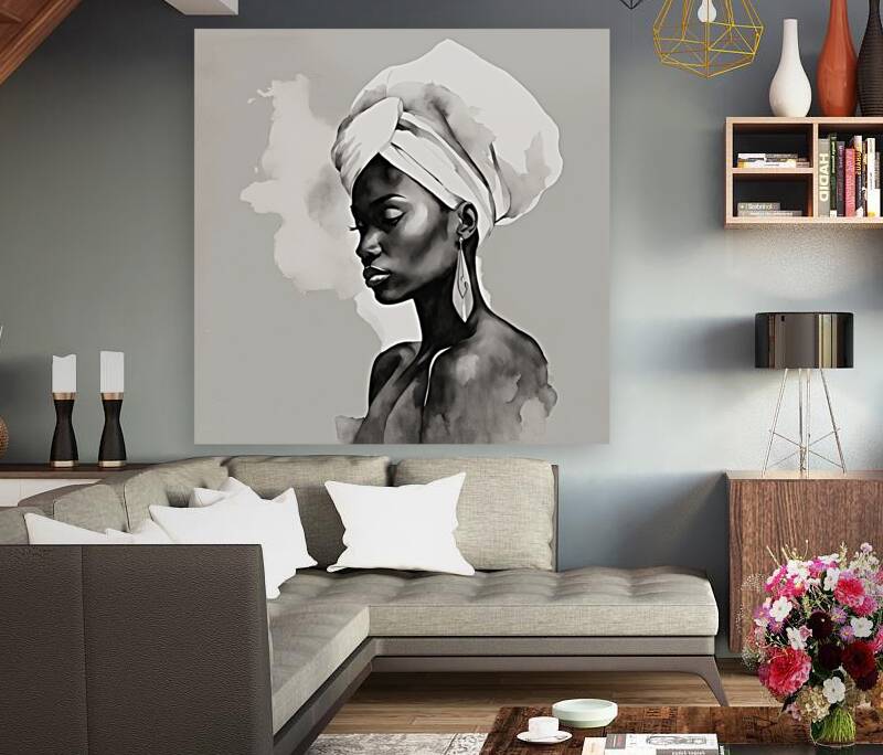 Silhouette of Strength Collection 1 - The Artful Mane 12 Reproduction