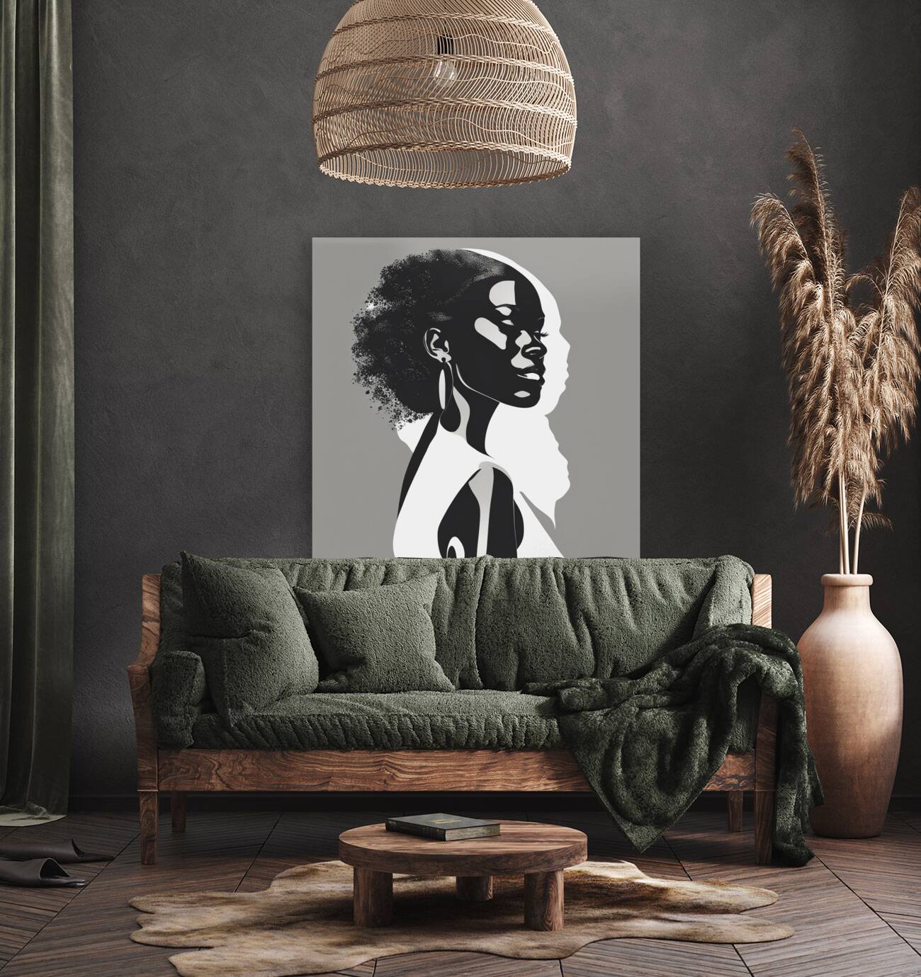 Silhouette of Strength Collection 1 - The Artful Mane 13 Reproduction