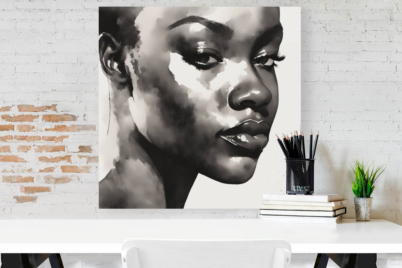 Silhouette of Strength Collection 1 - The Artful Mane 14 Reproduction