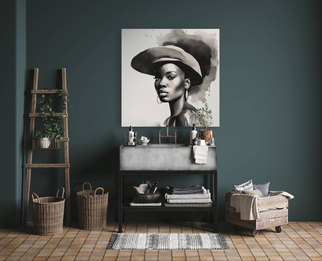 Silhouette of Strength Collection 1 - The Artful Mane 17 Reproduction