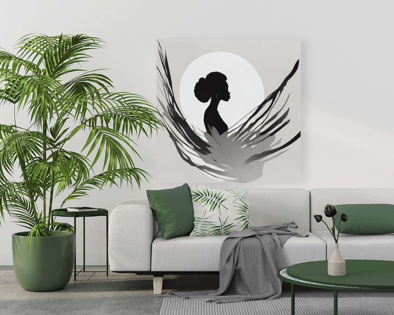 Silhouette of Strength Collection 1 - The Artful Mane 23 Reproduction