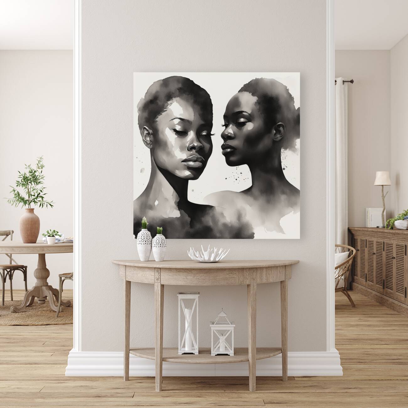 Silhouette of Strength Collection 1 - The Artful Mane 28 Reproduction