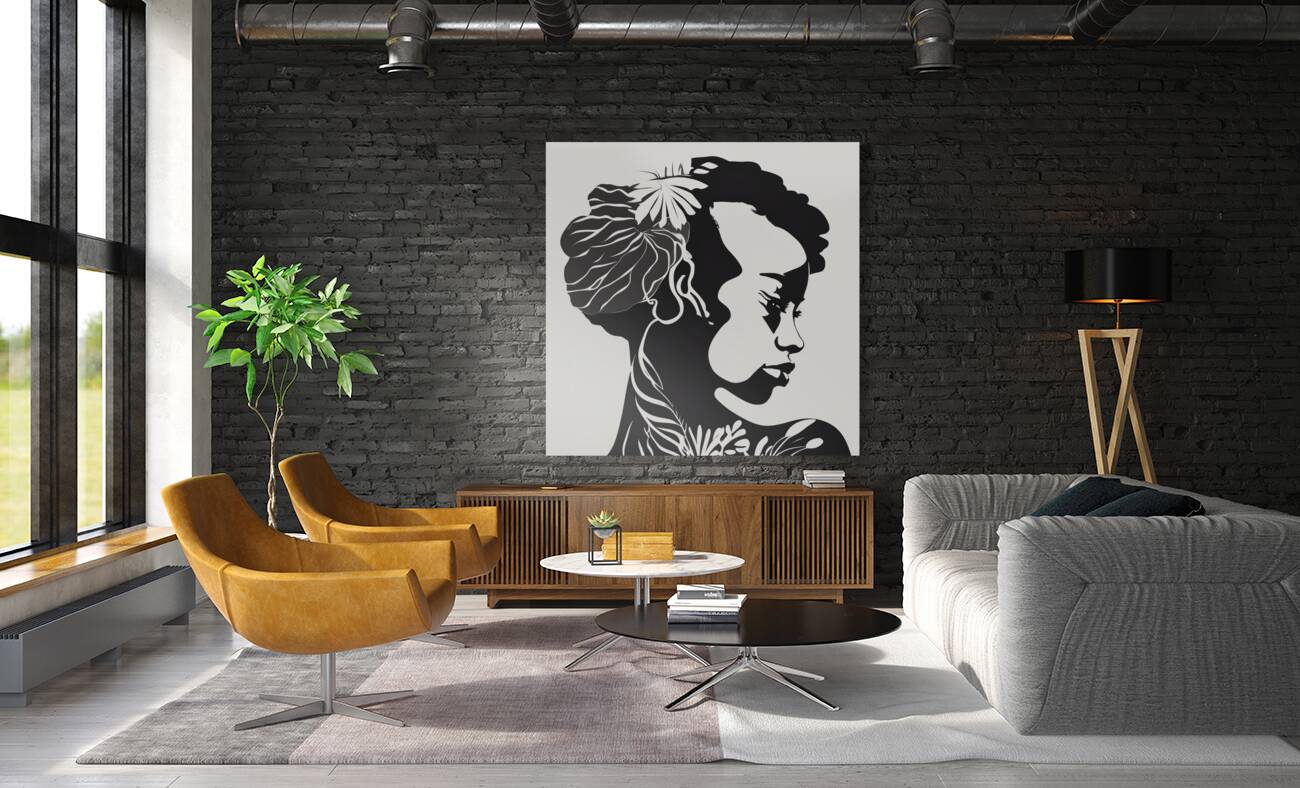 Silhouette of Strength Collection 1 - The Artful Mane 29 Reproduction