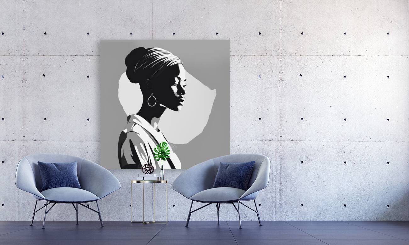 Silhouette of Strength Collection 1 - The Artful Mane 33 Reproduction