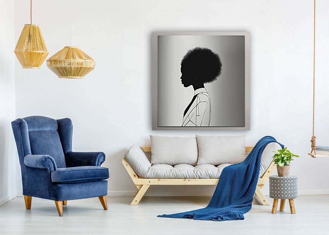 Silhouette of Strength Collection 1 - The Artful Mane 34 Reproduction
