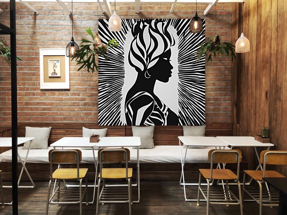 Silhouette of Strength Collection 1 - The Artful Mane 39 Reproduction